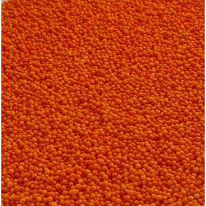Cukorgyöngy 1mm Narancssárga 100g