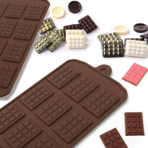 Szilikon csoki öntőforma- Mini tábla