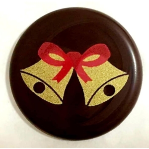 Csokoládé dísz - Karácsonyi csengő 24db