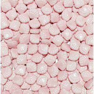 Dekorgyöngy Kagyló Gyöngyház Rózsaszín 100g