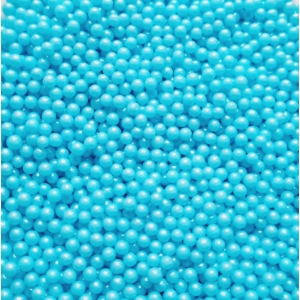 Dekorgyöngy Gyöngyház Kék 4mm 100g