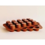 Kép 2/2 - Szilikon csoki öntőforma - Mini Kosárka